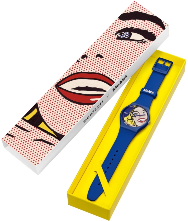 Obrazek Swatch Girl by Roy Lichtenstein, the Watch