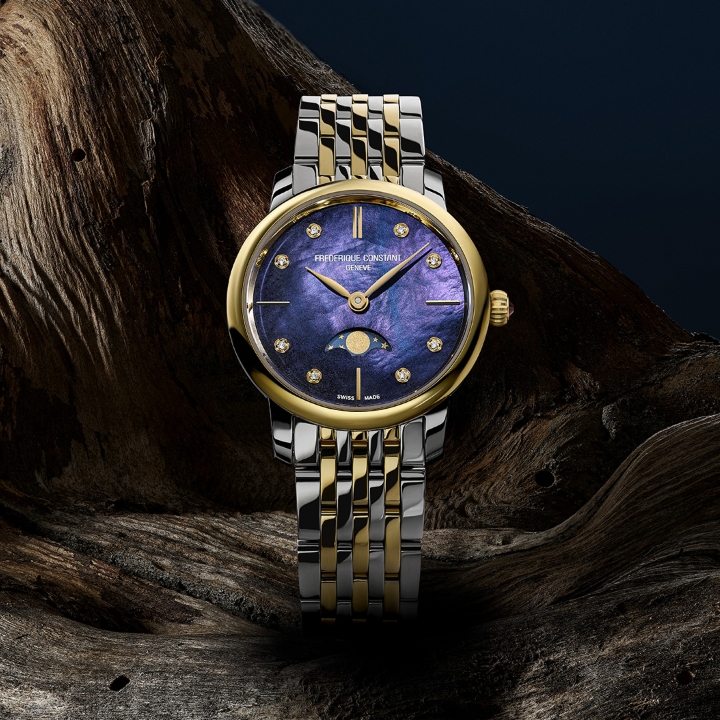 Obrazek Frederique Constant Classics Slimline Ladies Moonphase