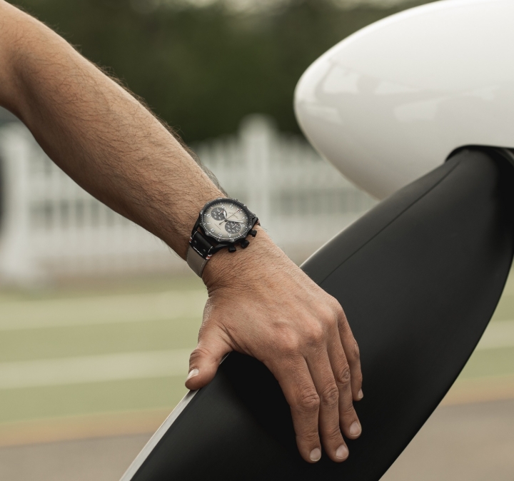 Obrazek Junghans Meister Pilot Chronoscope Desert