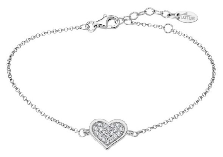 Obrazek LOTUS SILVER bransoleta MOMENTS
