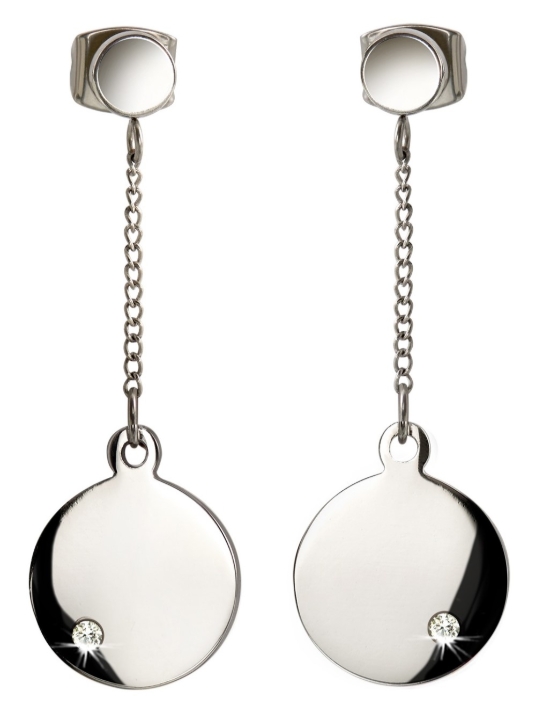 Obrazek BOCCIA TITANIUM kolczyki