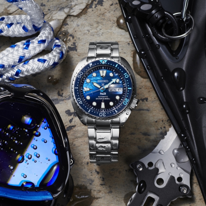 Obrazek Seiko Prospex Sea ‘Great Blue’ Turtle Scuba PADI Special Edition
