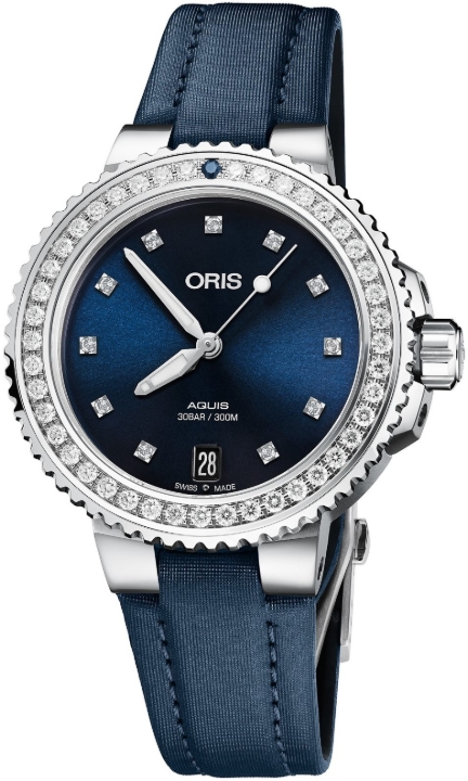 Obrazek Oris Aquis Date Diamonds