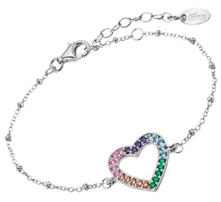 Obrazek LOTUS SILVER bransoleta 