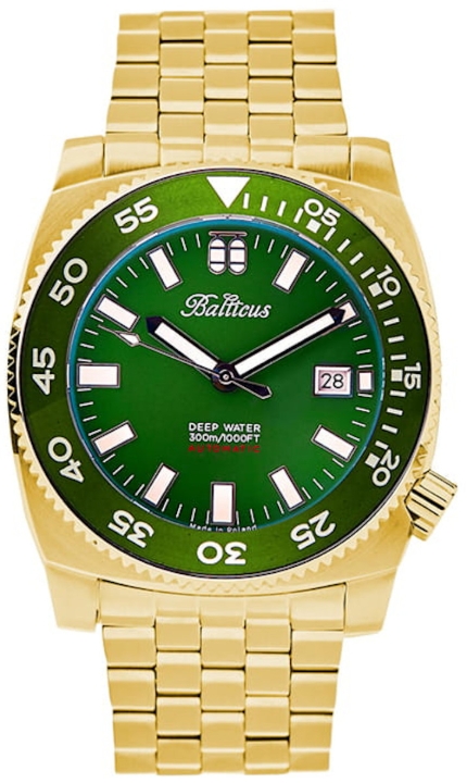 Obrazek Balticus Deep Water złoty zielona tarcza