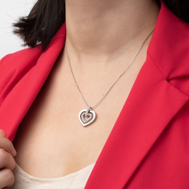 Obrazek LOTUS STYLE naszyjnik WOMAN'S HEART