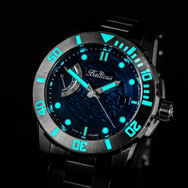 Obrazek Balticus Żabnica Angler Fish Diver Blue