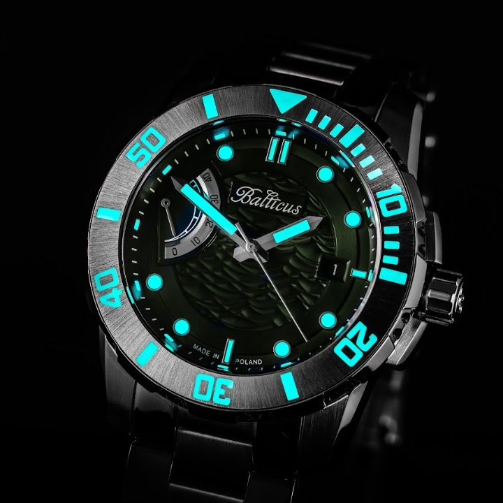 Obrazek Balticus Żabnica Angler Fish Diver Green
