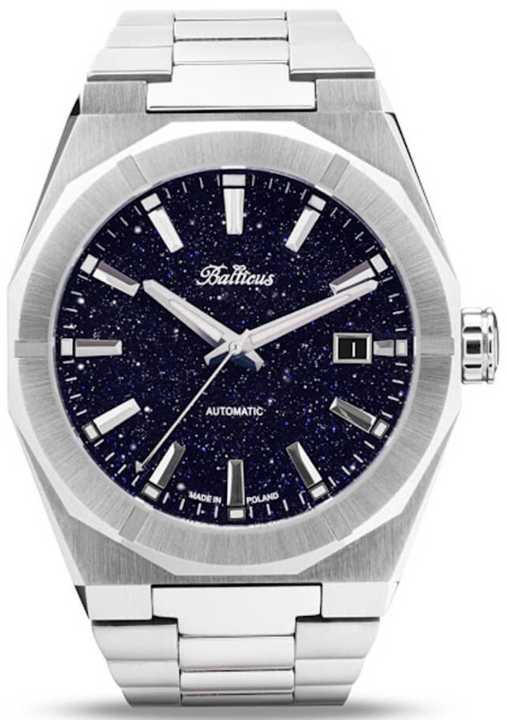 Obrazek Balticus Gwiezdny Pył 40 mm, awenturyn niebieski, z datownikiem