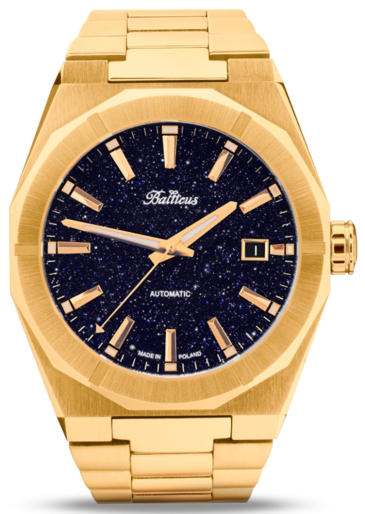 Obrazek Balticus Złoty pył awenturyn z data, 40mm