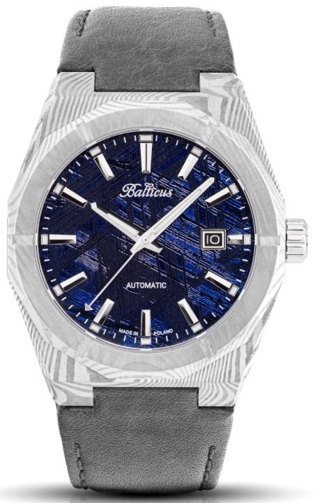 Obrazek Balticus Gwiezdny Pył DAMAST 42 Niebieski Meteoryt