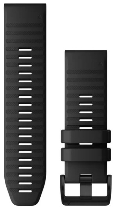 Obrazek Pasek Garmin QuickFit Black Silicone 26
