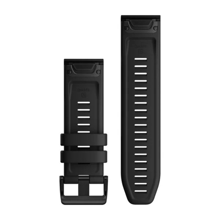 Obrazek Pasek Garmin QuickFit Black Silicone 26