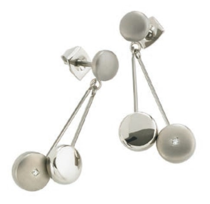 Obrazek BOCCIA TITANIUM kolczyki