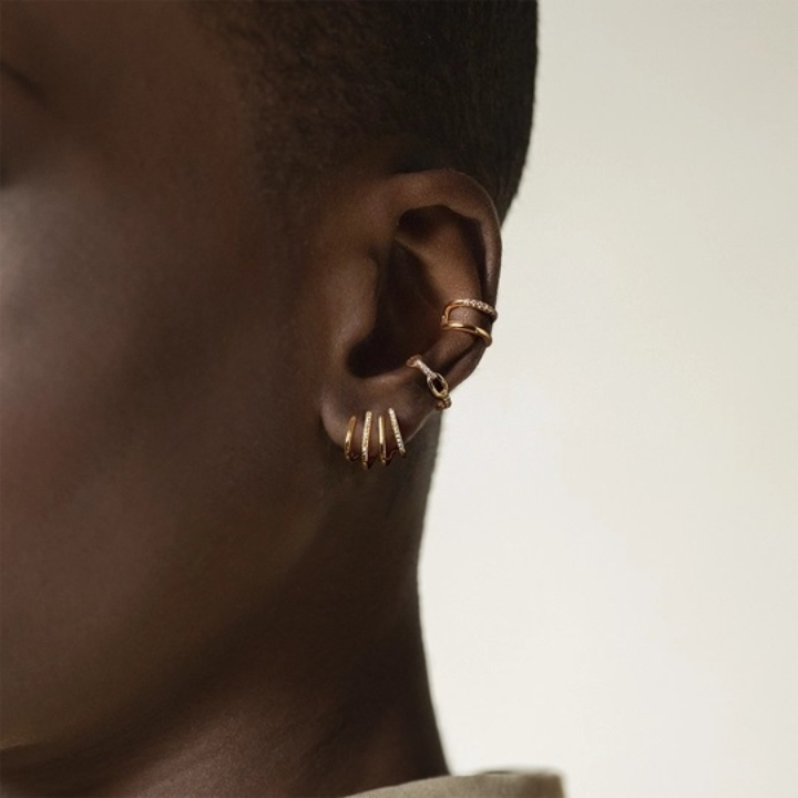 Obrazek LOTUS SILVER kolczyki EARPARTY