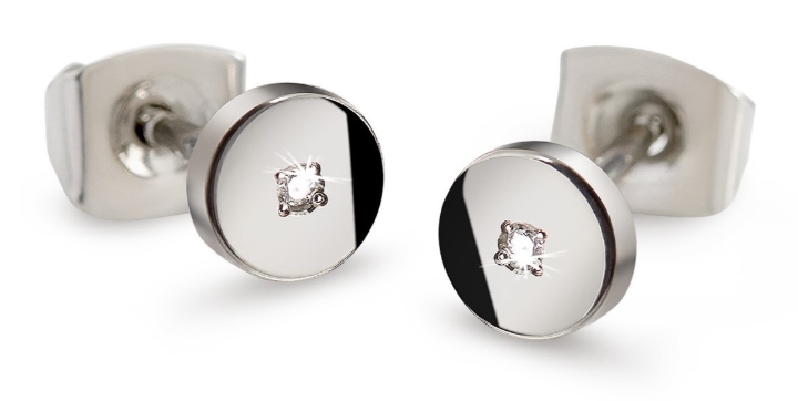 Obrazek BOCCIA TITANIUM kolczyki