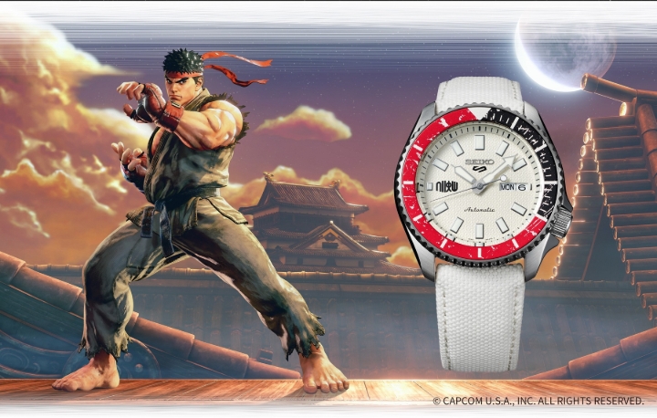 Obrazek Seiko 5 Sports Street Fighter V Limited Edition RYU - Unshakable Fist