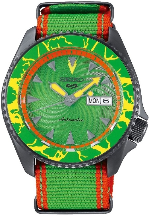 Obrazek Seiko 5 Sports Street Fighter V Limited Edition BLANKA - Call Of The Wild
