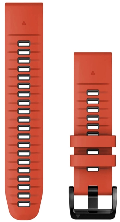 Obrazek Pasek Garmin QuickFit Red/Grey Silikon 22