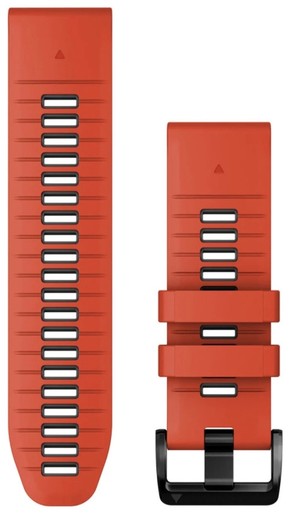 Obrazek Pasek Garmin QuickFit Red/Grey Silikon 26