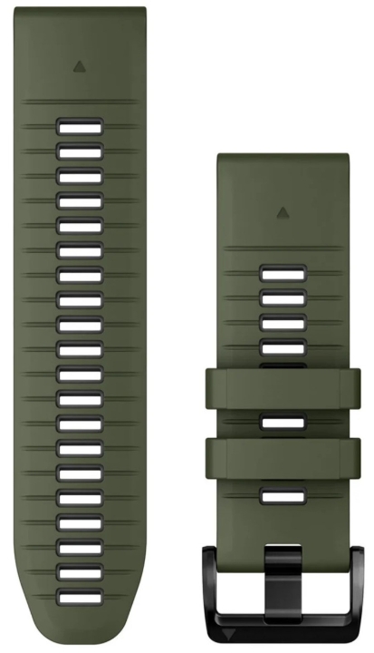Obrazek Pasek Garmin QuickFit Green/Grey Silicone 26