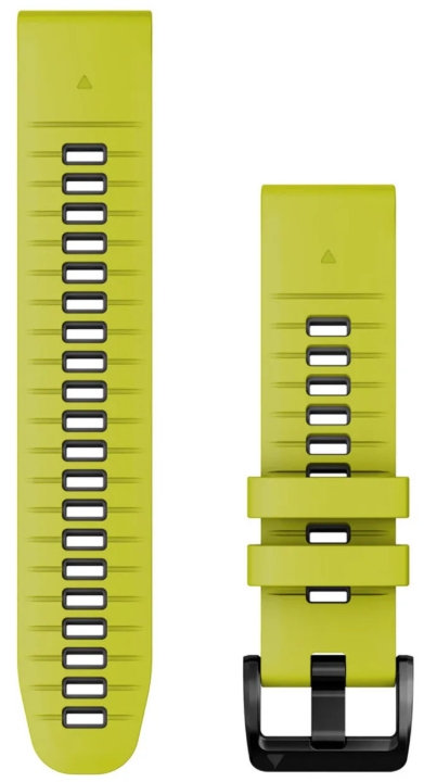 Obrazek Pasek Garmin QuickFit Lime/Graphite Silikon 22