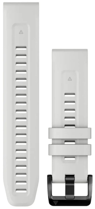Obrazek Pasek Garmin QuickFit Carrara White Silicone 22