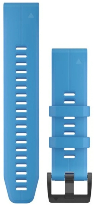 Obrazek Pasek Garmin QuickFit Cyan Blue Silicone 22