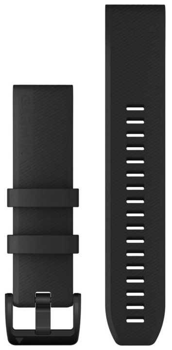 Obrazek Pasek Garmin QuickFit Black Silicone 22