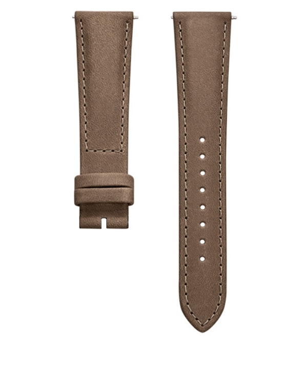 Obrazek pasek skórzany brązowy (bez sprzączki)