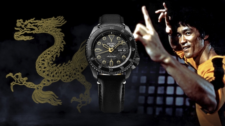 Obrazek Seiko 5 Sports 55th Anniversary Bruce Lee Limited Edition