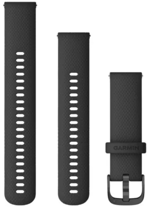 Obrazek Pasek Garmin Quick Release Black Silicone 22