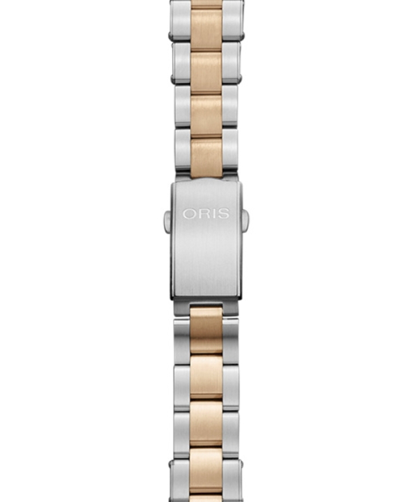 Obrazek bransoleta stal/brąz