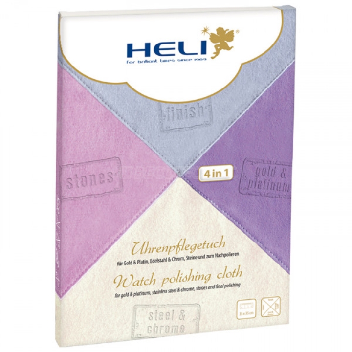 Obrazek Ściereczka do czyszczenia zegarków 4 w 1