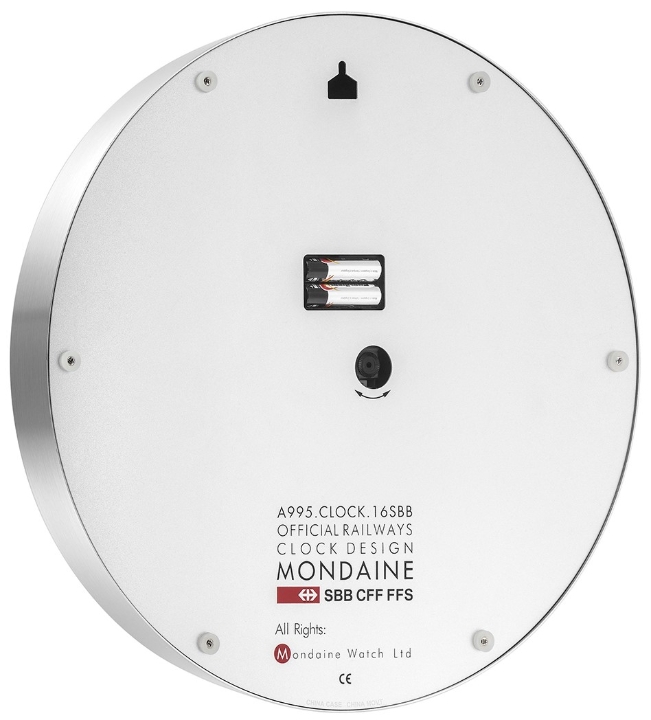 Obrazek MONDAINE ZEGAR ŚCIENNY