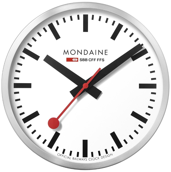 Obrazek MONDAINE ZEGAR ŚCIENNY