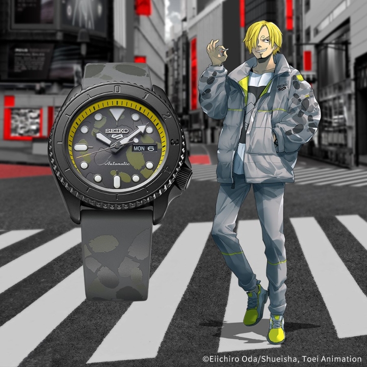 Obrazek Seiko 5 Sports ONE PIECE Limited Edition SANJI