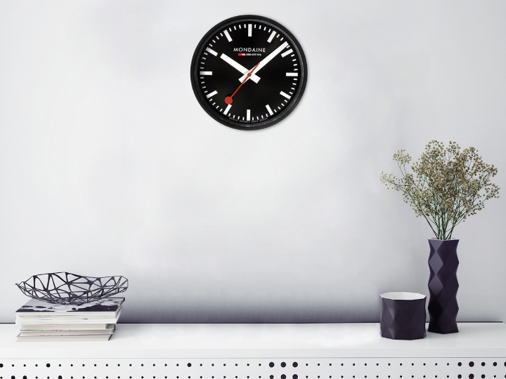 Obrazek MONDAINE ZEGAR ŚCIENNY