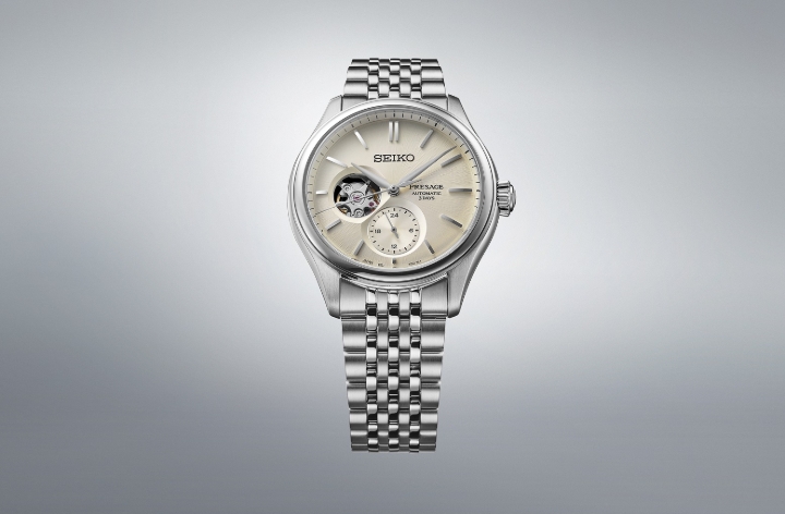 Obrazek Seiko Presage Classic ‘Shiro-iro’ Open Heart