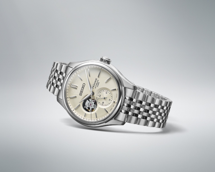 Obrazek Seiko Presage Classic ‘Shiro-iro’ Open Heart