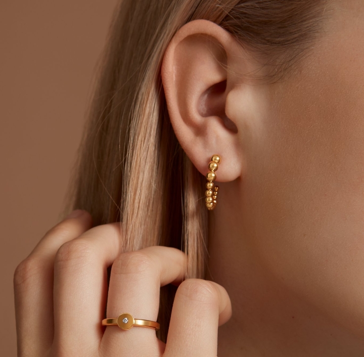 Obrazek BOCCIA TITANIUM kolczyki