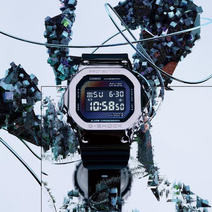 Obrazek Casio G-Shock Rainbow Brick Wall Series