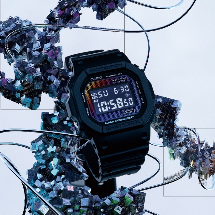 Obrazek Casio G-Shock Rainbow Brick Wall Series