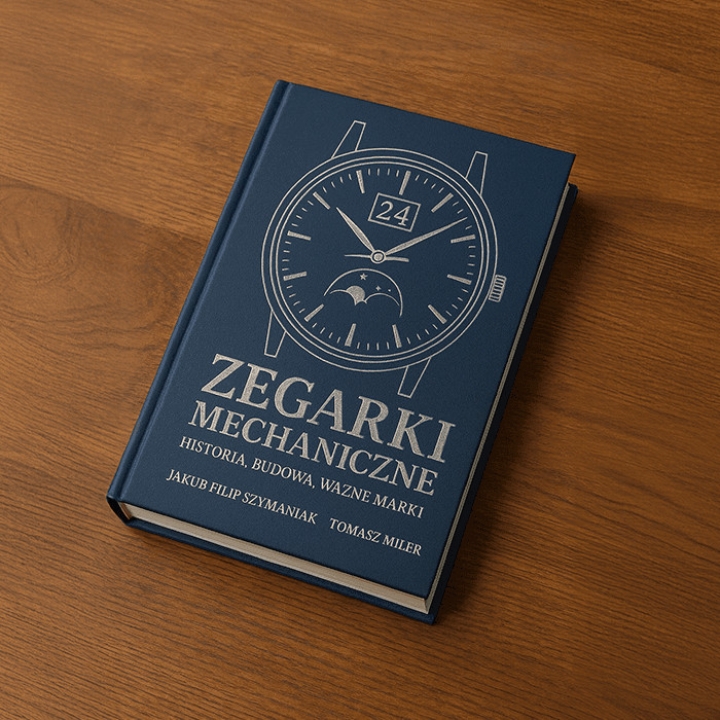 Obrazek Książka „Zegarki mechaniczne- Historia, budowa, ważne marki”