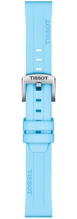 Obrazek SILIKONOWY NIEBIESKI PASEK TISSOT 18 MM