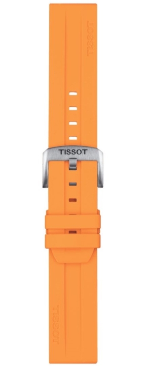 Obrazek SILIKONOWY POMARAŃCZOWY PASEK TISSOT 22 MM