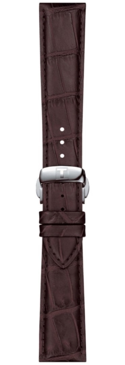 Obrazek SKÓRZANY BRĄZOWY PASEK TISSOT 21 MM