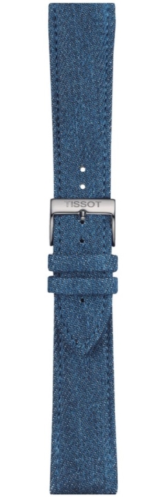 Obrazek MATERIAŁOWY NIEBIESKI PASEK TISSOT 22 MM