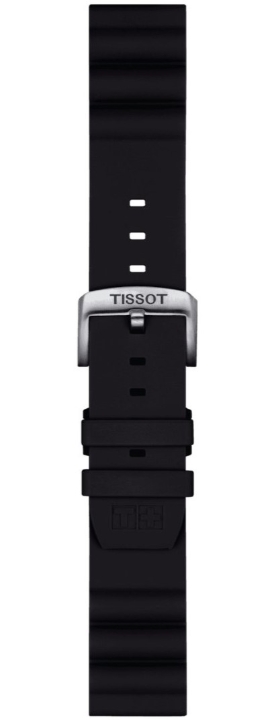 Obrazek SILIKONOWY CZARNY PASEK TISSOT 22 MM