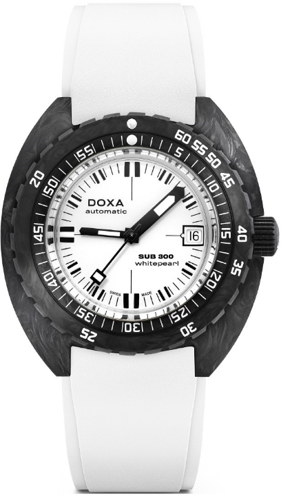 Obrazek DOXA Doxa SUB 300 Carbon Whitepearl